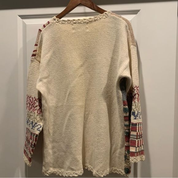 Tiara international chunky knit cottagecore sweater grandmacore 90’s wintercore - Picture 5 of 5